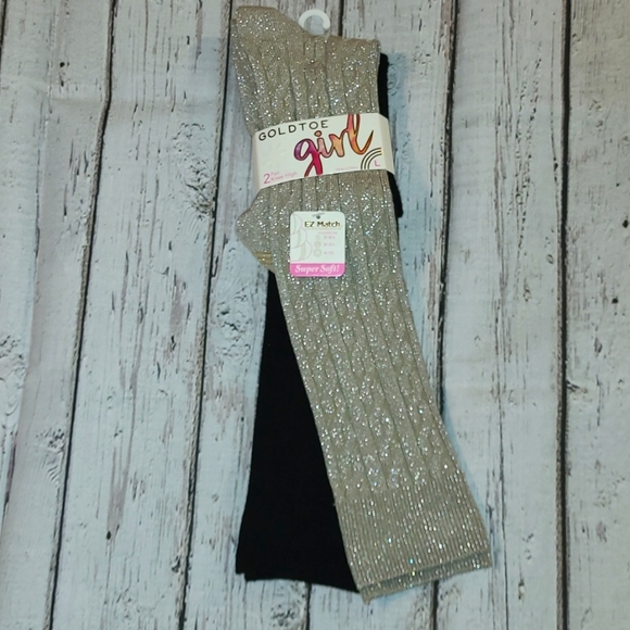 Gold Toe Accessories Nwt Girls Gold Toe Kneehigh Socks Poshmark